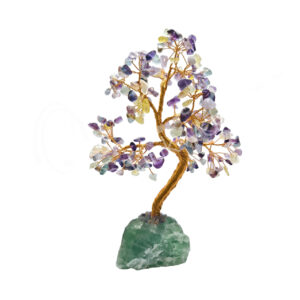 Fluorite Gem Tree with Fluorite Base 243 Beads