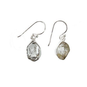 Herkimer Diamond Sterling Silver Earrings