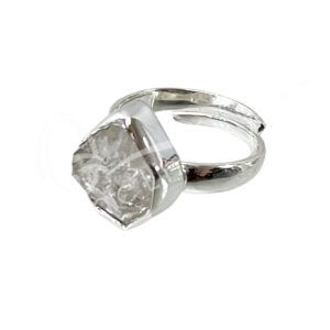 Herkimer Diamond Sterling Silver Ring