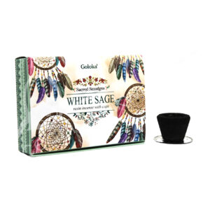 White Sage Sambrani Cup Resin Incense