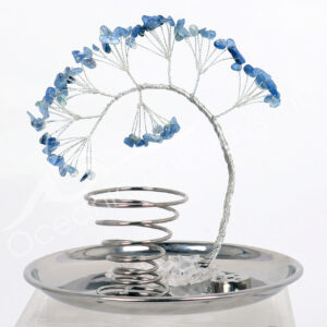 Kyanite Gem Tree Incense Holder