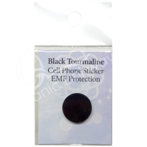 Black Tourmaline Round EMF Protection Plaque