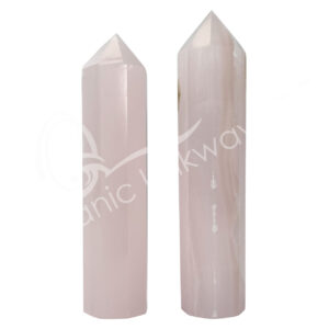 Pink Calcite Obelisk