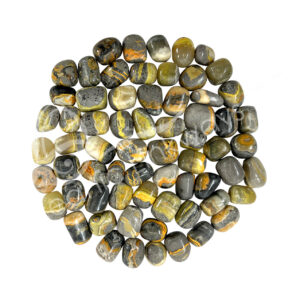 Bumble Bee Jasper Tumbled Stones