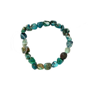 Azurite/Malachite Tumbled Stones Bracelet