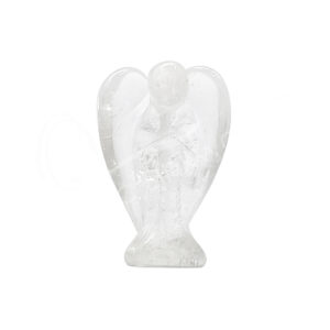 Crystal Quartz Angel Carving