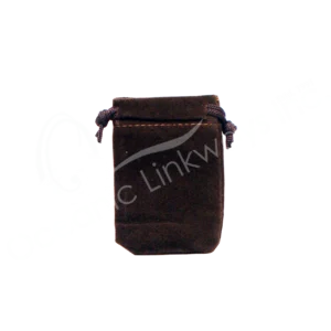 Brown Velvet Pouch