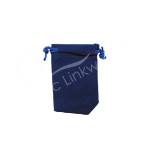 Blue Velvet Pouch