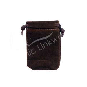 Brown Velvet Pouch