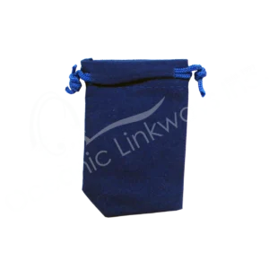 Blue Velvet Pouch