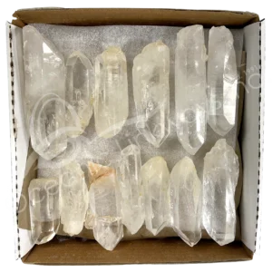Rough Crystal Quartz Point Laser Cut