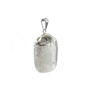 Crystal Quartz Tumbled Stone Pendant