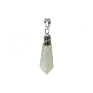 Opalite Diamond Shape Pendant 1.5-1.75"