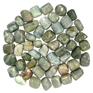 Hand Polished Aquamarine Tumbled Stones