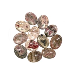 Rhodochrosite Worry Stones