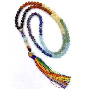 Japamala Meditation Chakra Beads