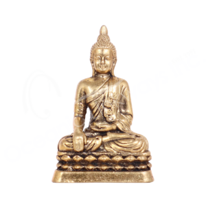 Mini Brass Shakyamuni Buddha Figurine