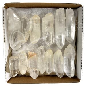 Rough Crystal Quartz Point Laser Cut