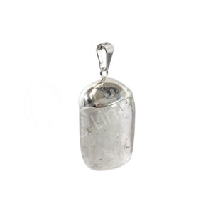 Crystal Quartz Tumbled Stone Pendant
