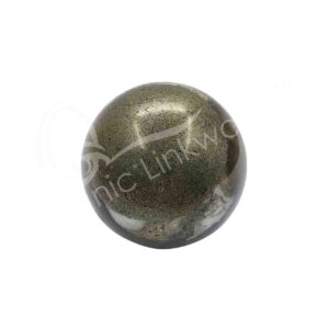 Polished Fluorite & Pyrite Sphere