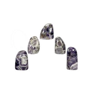 Polished Chevron Amethyst Free Shape