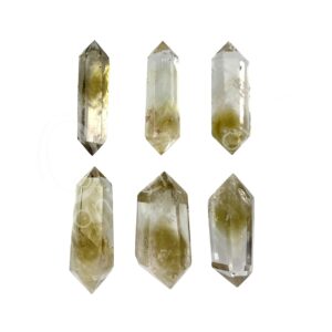 Lemon Topaz Double Terminated Point