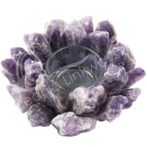 Amethyst Tealight Holder