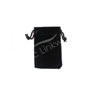 Black Velvet Pouch