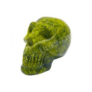 Polished Serpentine Skull