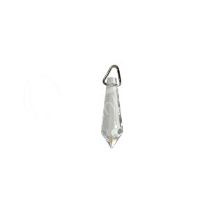 EGYPTIAN CRYSTAL - POINT 8 FACETS CLEAR (TRAY OF 60 PCS)
