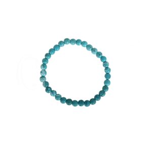 Synt. Turquoise Elastic Bracelet (5-6 mm) 7.15-7.25"