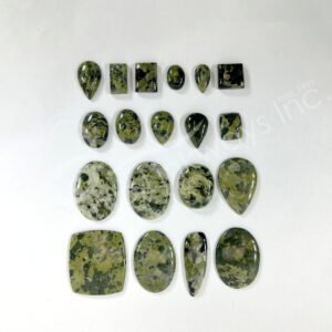 Gogunjula Jasper Cabochons Mixed Shapes and Sizes