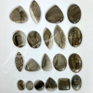 Flint Stone Cabochons Mixed Shapes and Sizes