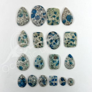 K2 Jasper Cabochons Mixed Shapes and Sizes