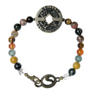 Power with Prosperity Coin Bracelet