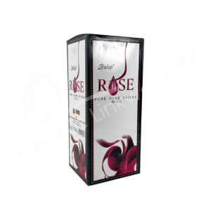 BALAJI ROSE INCENSE STICKS (PK 12) 15 GRAMS