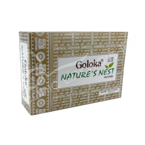 GOLOKA NATURE'S NEST INCENSE STICKS (PK 12) 15 GM