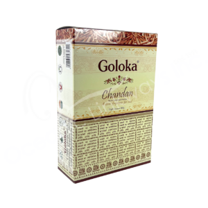 GOLOKA CHANDAN INCENSE STICKS (PK 12) 15 GM