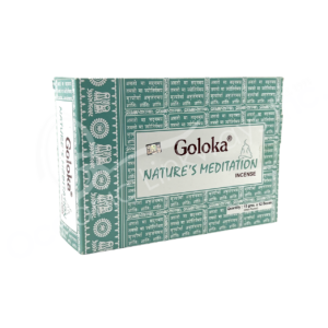 GOLOKA NATURE'S MEDITATION INCENSE STICKS (PK 12) 15 GM