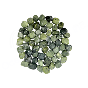 Polished Nephrite Jade Tumbled Stones