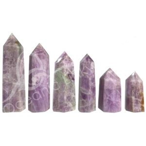 Kunzite Six Polished Sides Obelisk
