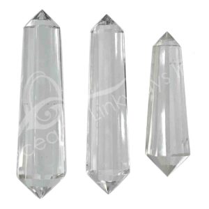 Crystal Quartz Double Terminated 16 Facets Point