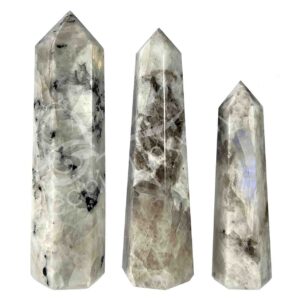 Rainbow Moonstone Obelisk