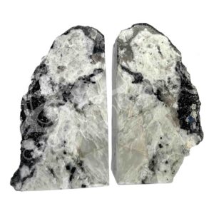 Rainbow Moonstone Bookends