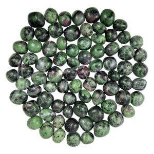 Polished Ruby Zoisite Tumbled Stones