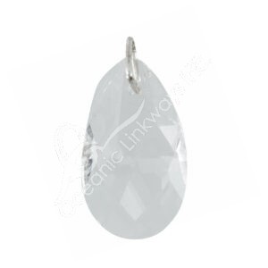 Egyptian Clear Crystal Teardrop