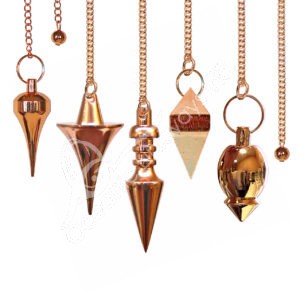 Metal Copper Mixed Shapes Pendulum