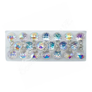 EGYPTIAN CRYSTAL - BALL AB (TRAY OF 20 PCS)