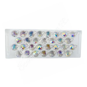 EGYPTIAN CRYSTAL - BALL AB (TRAY OF 30 PCS)