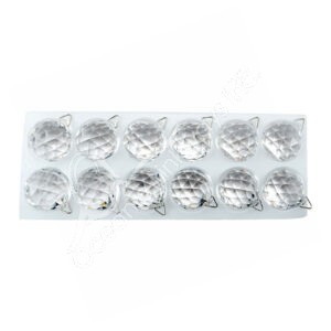 EGYPTIAN CRYSTAL - BALL CLEAR (TRAY OF 12 PCS)